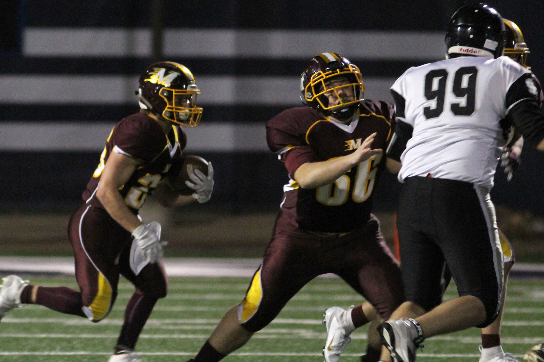 Lakeland at Menomonie football 10-25-19